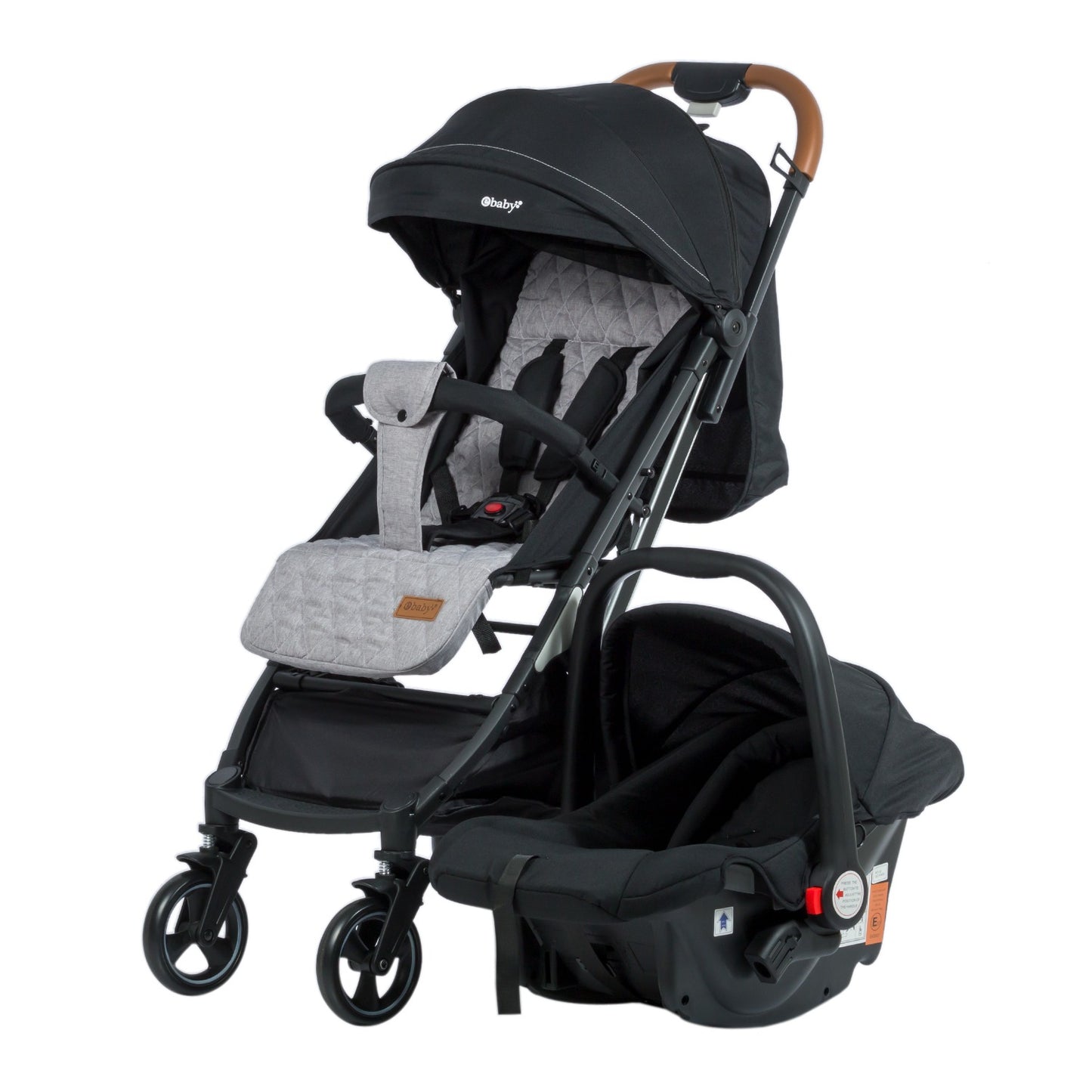 Coche Maleta + Portabebé Happy Travel - Ebaby