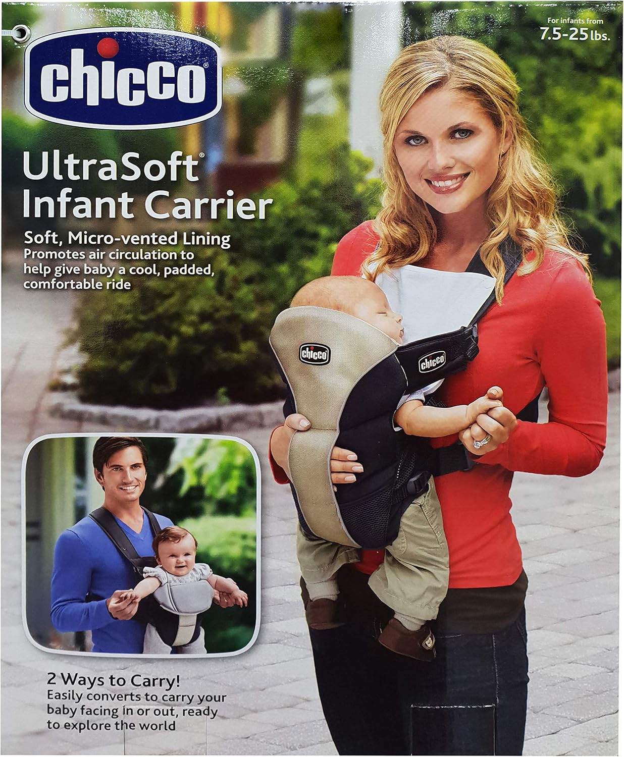 Cargador UltraSoft Chicco – Dos Formas de Llevar a tu Bebé con Comodidad y Estilo
