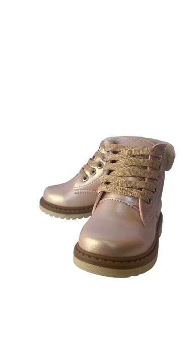 Zapatos Botas Rosadas para Niña
