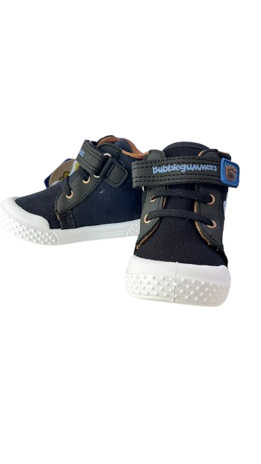 Zapatos Bota para Bebé Azul con Diseño de Dinosaurio