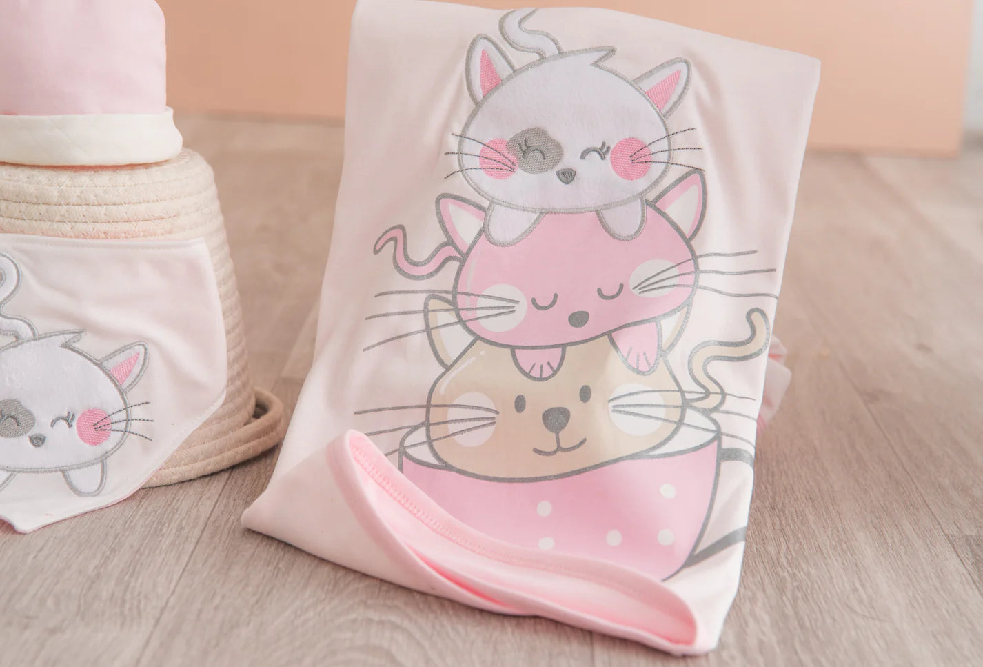 Set de Ropa de Bebé "Primer Día Tacita" - 8 Piezas 100% Algodón